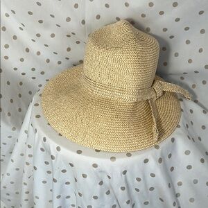 Chic Beige Women's Wide Brim Hat
